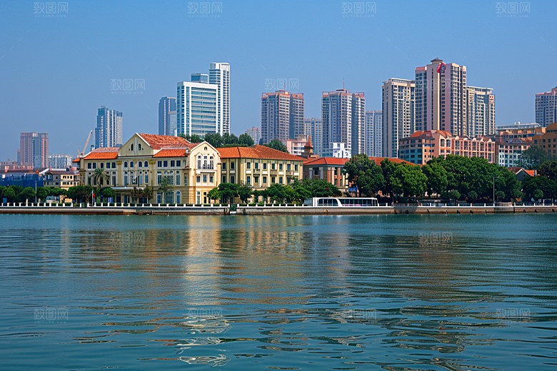 厦门旅游城市目的地摄影图