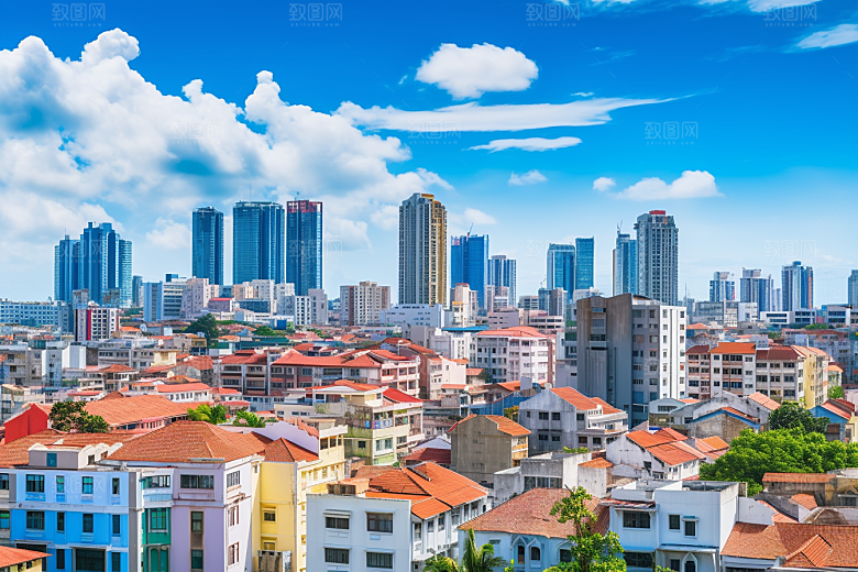 厦门旅游国内游都市漫步摄影图