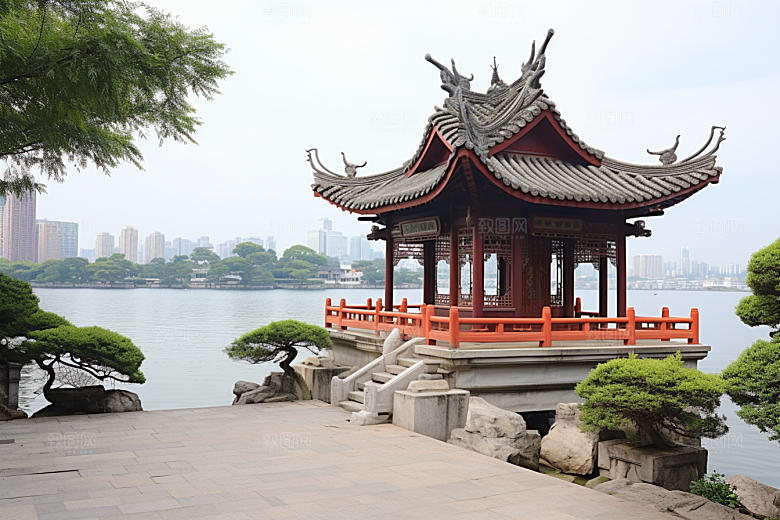 厦门旅游旅行都市漫步摄影图
