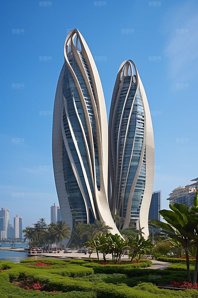 厦门旅游地标景色摄影图