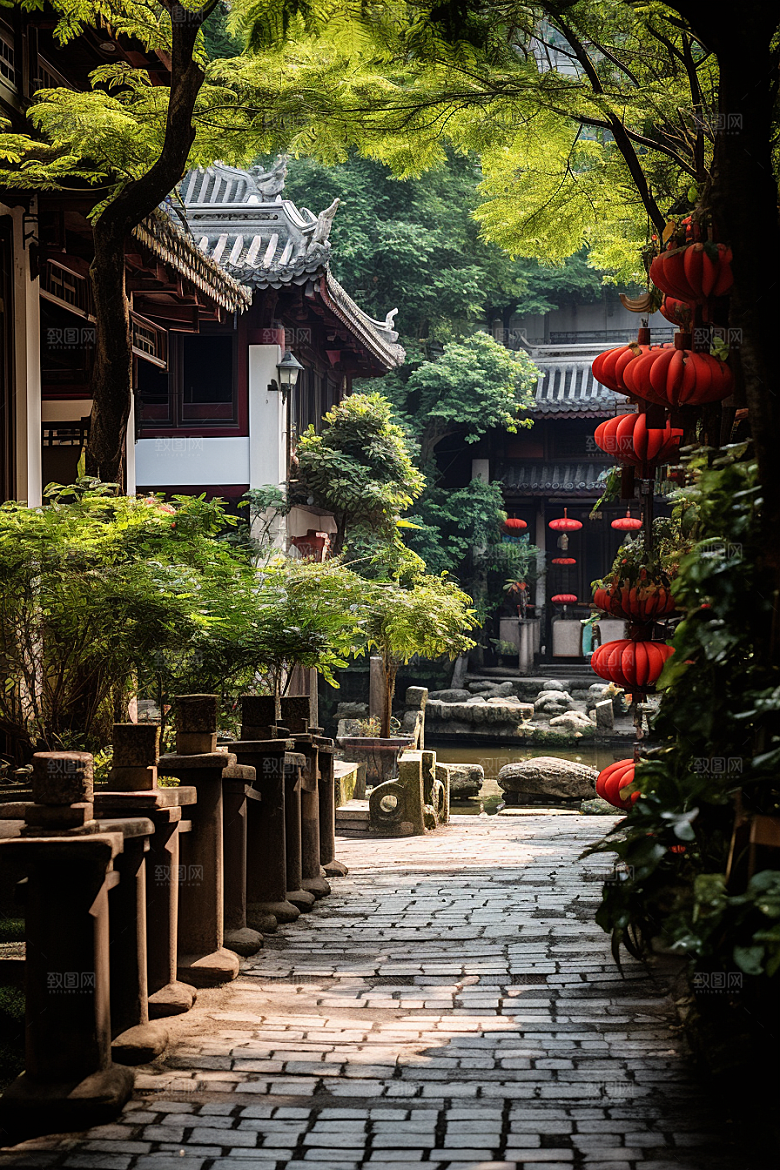 厦门旅游海边城市风光摄影图