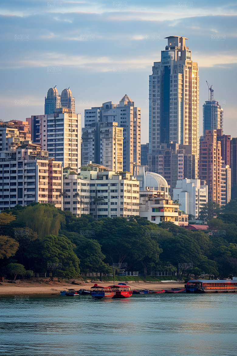 厦门旅游城市地标摄影图