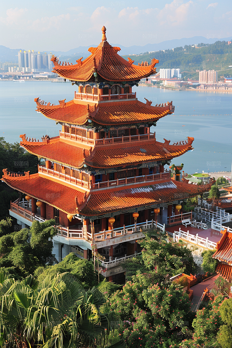 厦门旅游景色都市漫步摄影图