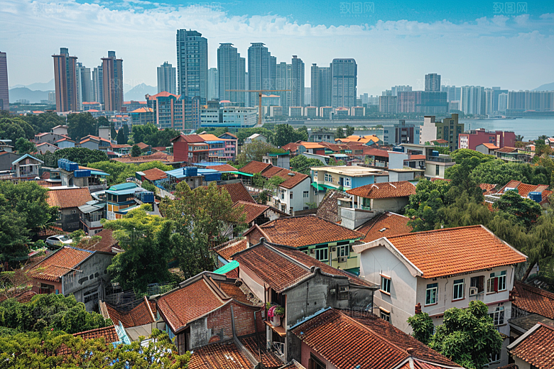 厦门旅游目的地城市摄影图