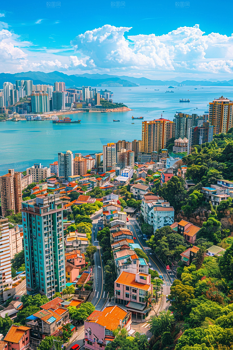 厦门旅游国内游地标摄影图