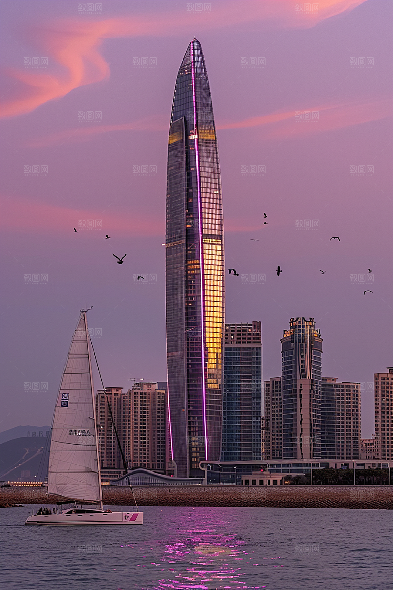 厦门旅游自由行都市漫步摄影图