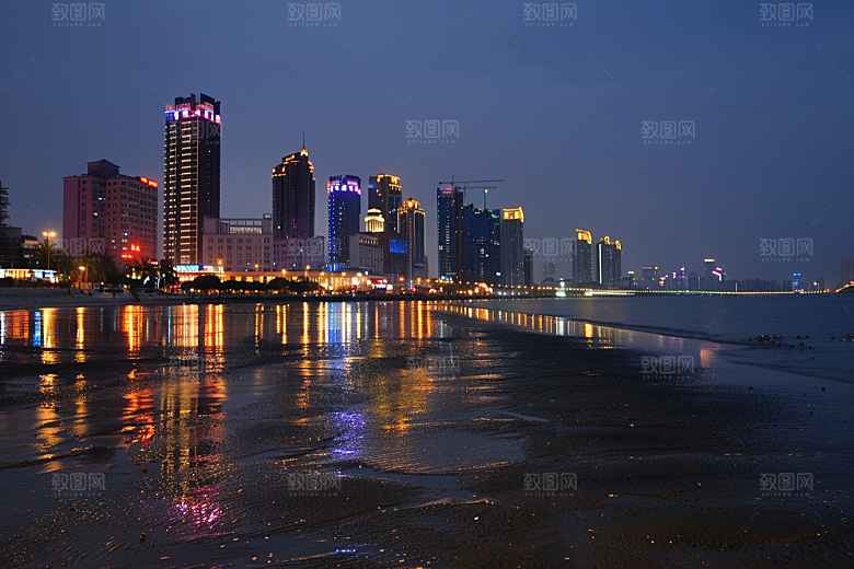 厦门旅游风光地标摄影图