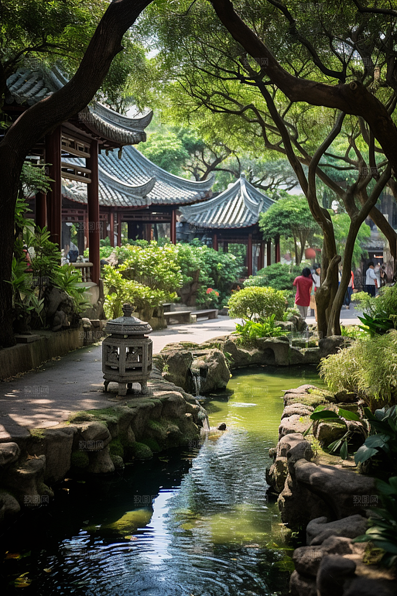 厦门旅游citywalk自由行摄影图