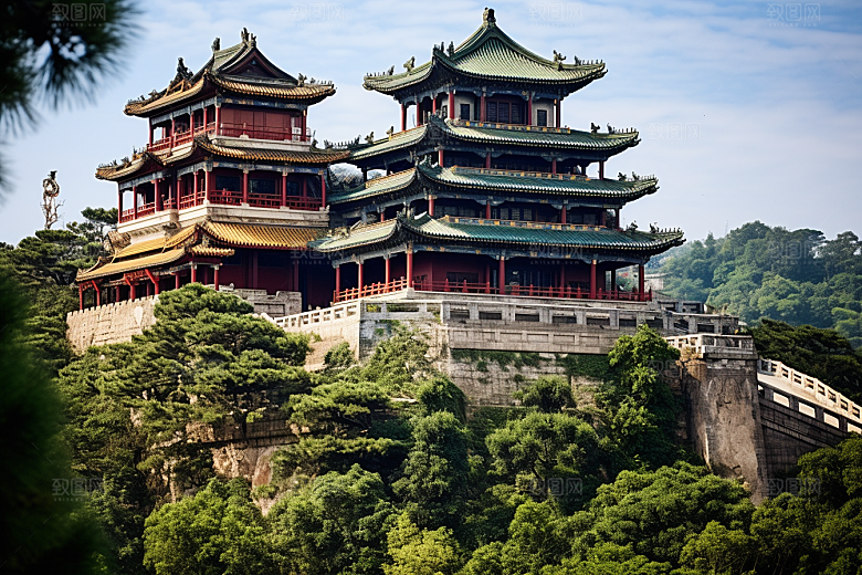 厦门旅游高清海边城市摄影图