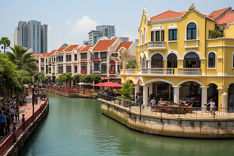 厦门旅游地标景色摄影图