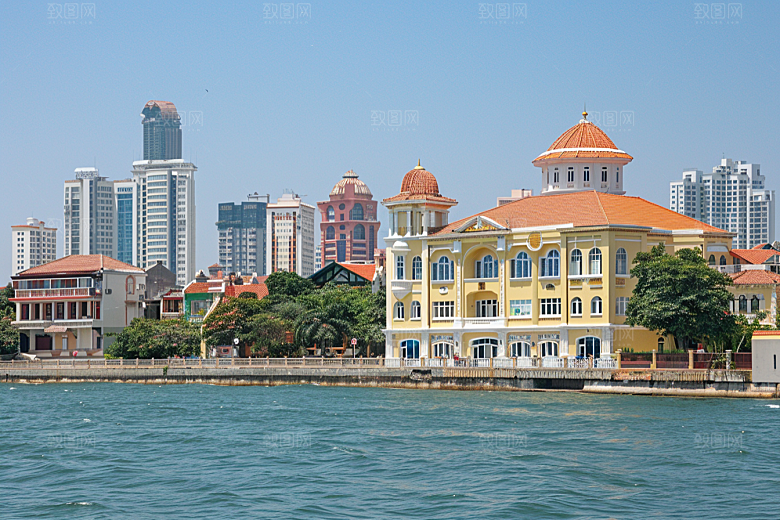 厦门旅游都市漫步高清摄影图