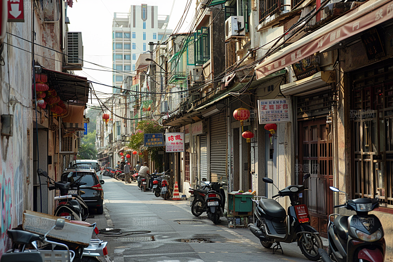 厦门旅游都市漫步闽南摄影图