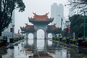 厦门旅游海边城市旅行摄影图