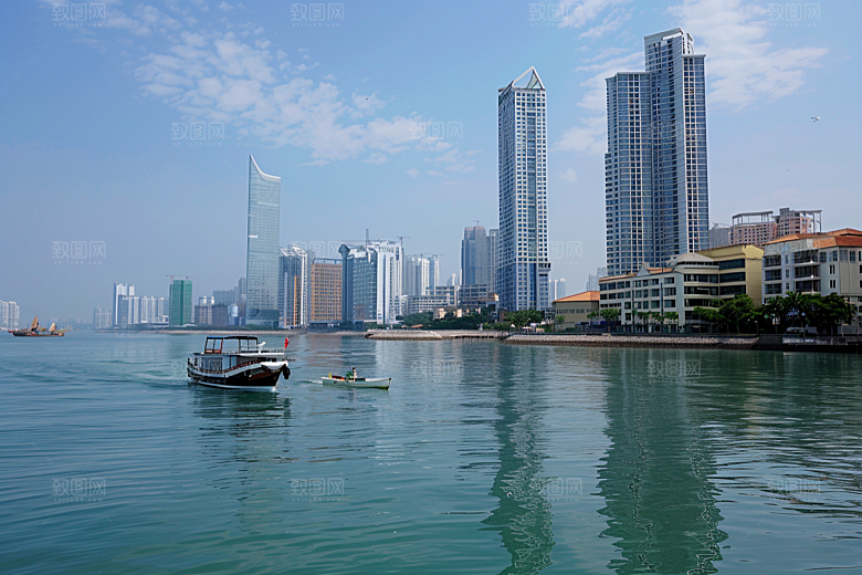 厦门旅游citywalk旅行摄影图