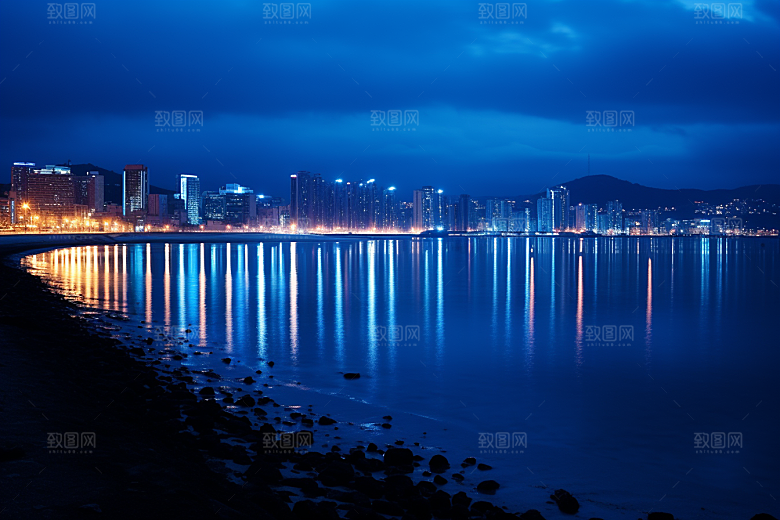 厦门旅游都市漫步自由行摄影图