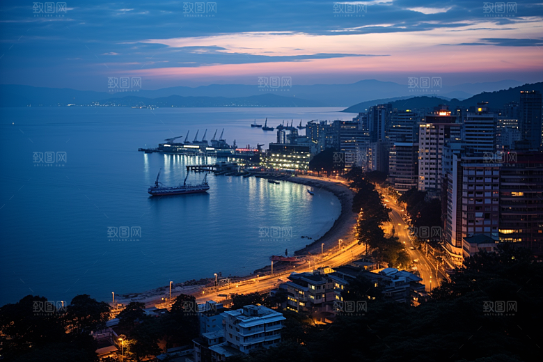 厦门旅游风光城市摄影图