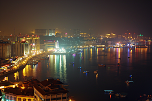 厦门旅游目的地景色摄影图