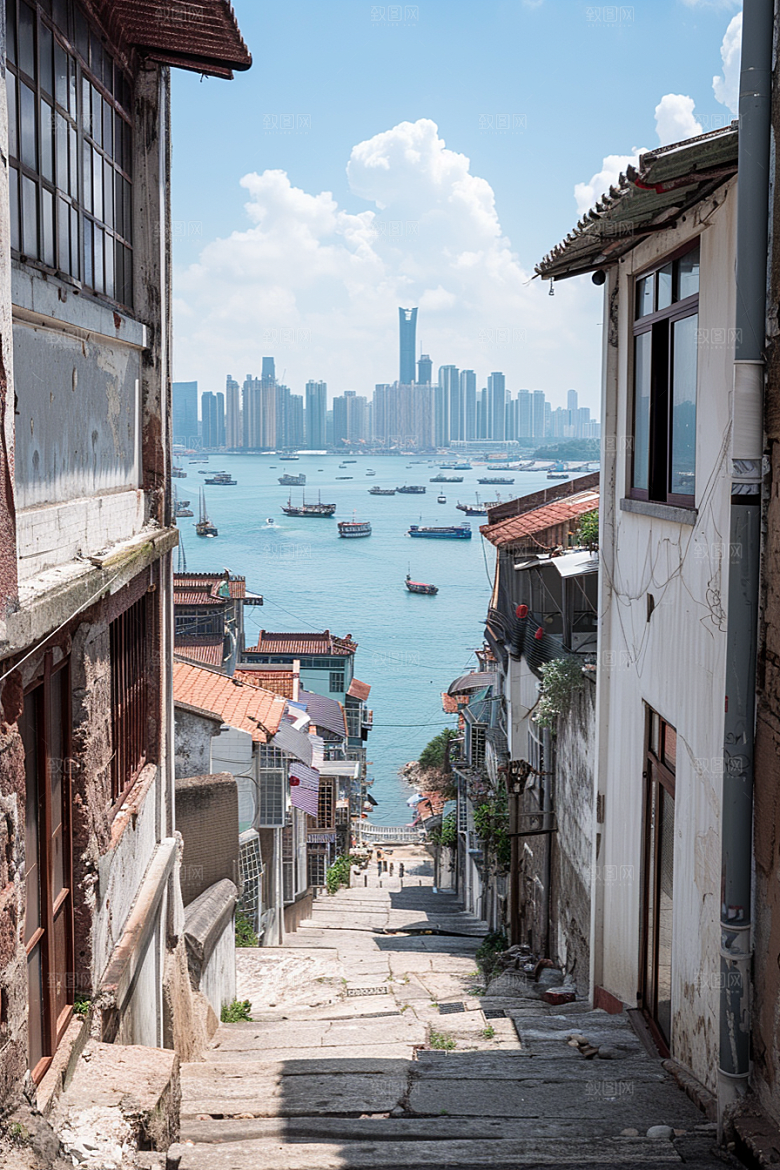 厦门旅游高清都市漫步摄影图