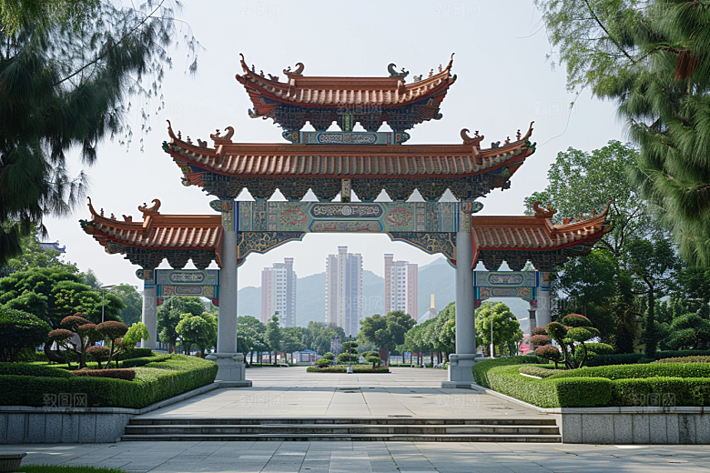 厦门旅游citywalk景色摄影图