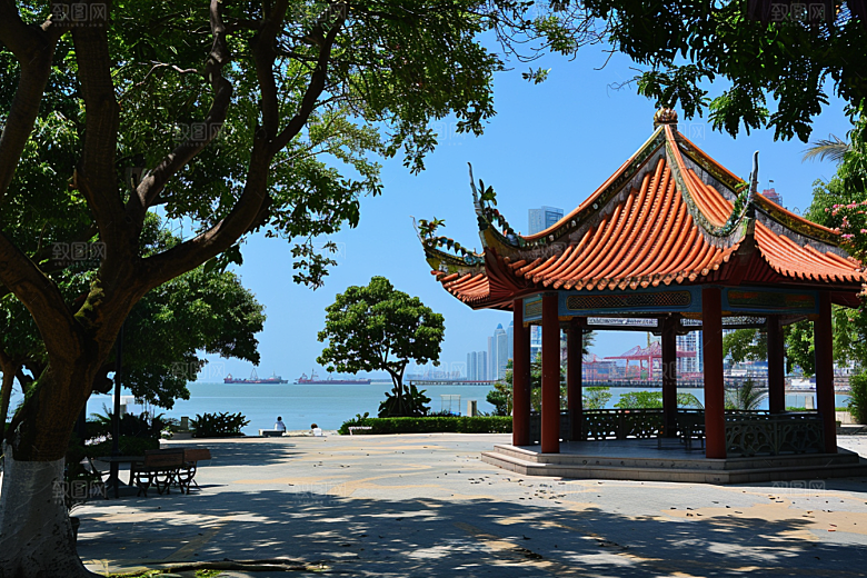 厦门旅游景色闽南摄影图