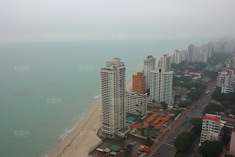 厦门旅游闽南海边城市摄影图