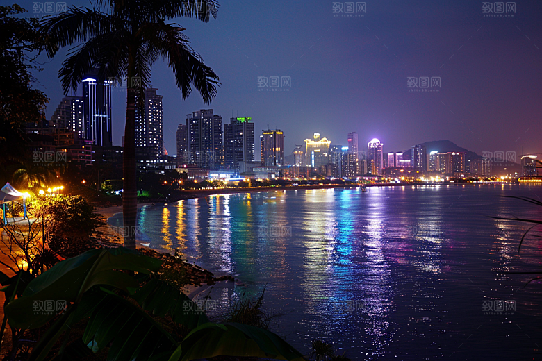 厦门旅游自由行都市漫步摄影图