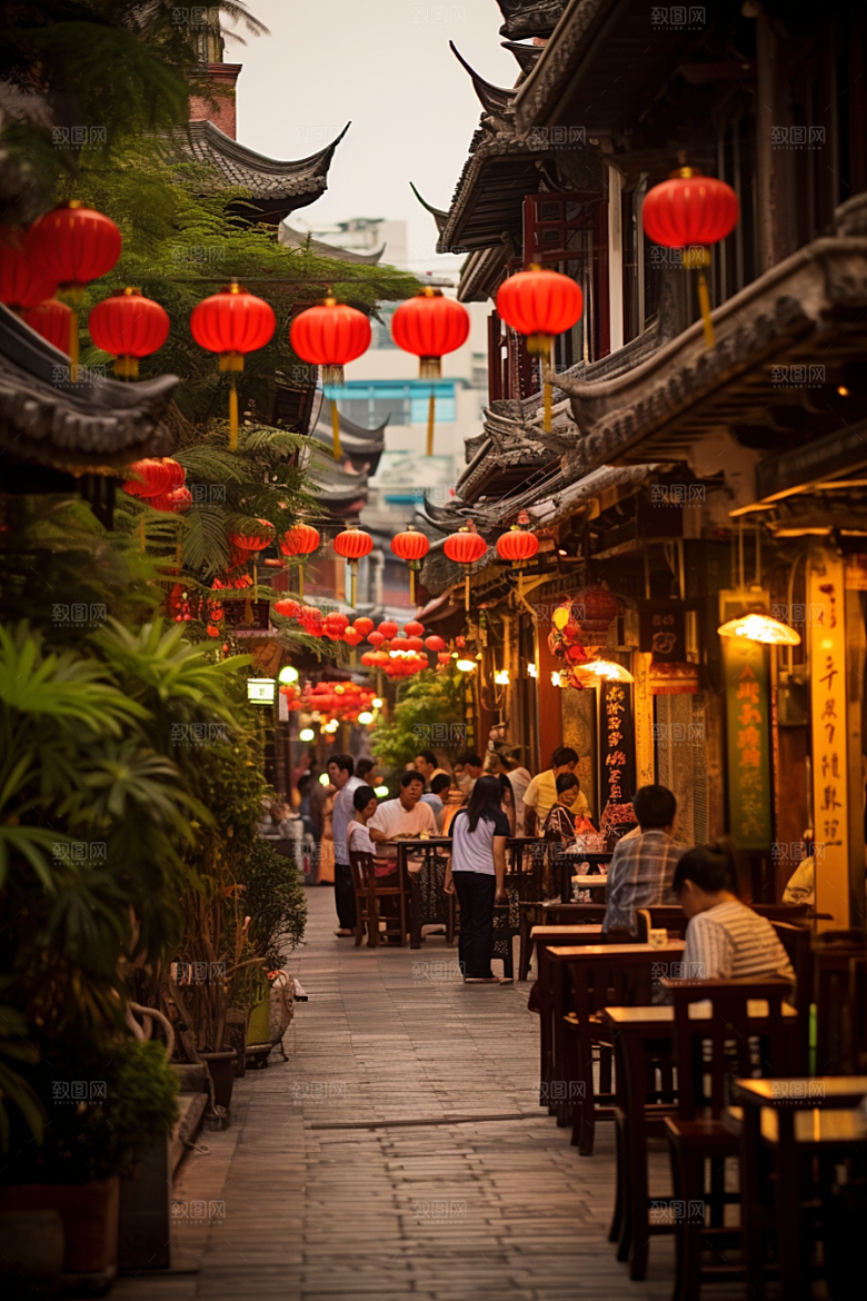 厦门旅游闽南citywalk摄影图