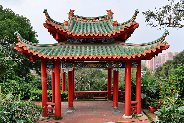 厦门旅游都市漫步风光摄影图