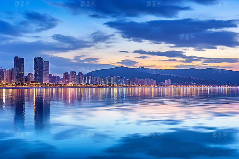 厦门旅游景色都市漫步摄影图