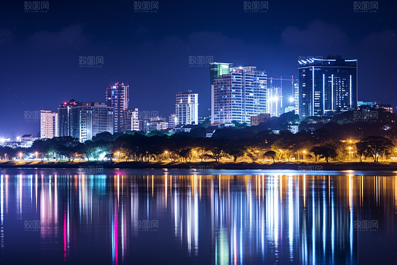 厦门旅游都市漫步自由行摄影图