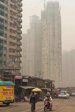 厦门旅游城市海边城市摄影图