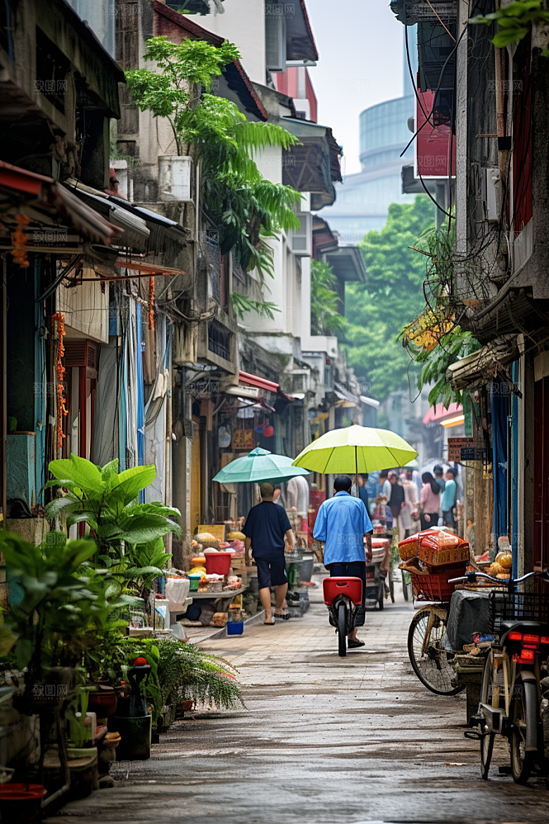 厦门旅游海边城市地标摄影图
