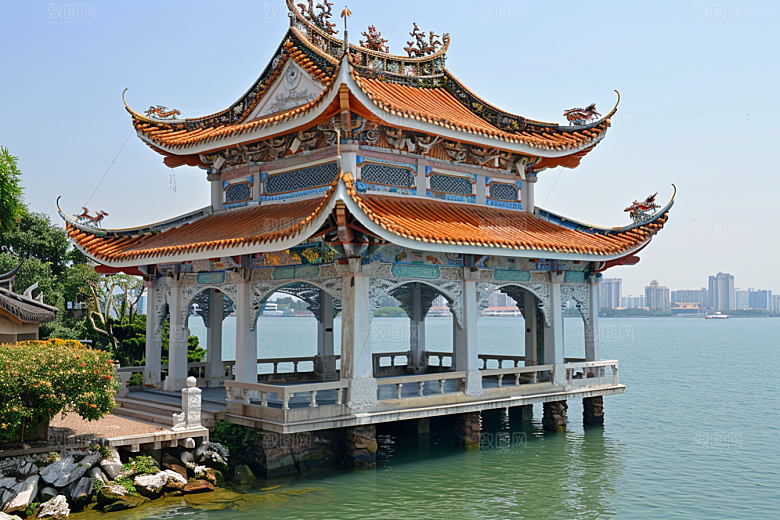 厦门旅游城市自由行摄影图