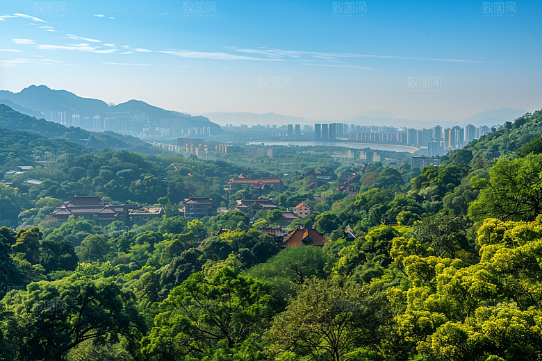 厦门旅游城市地标摄影图