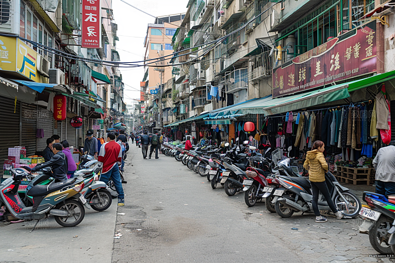 厦门旅游citywalk闽南摄影图