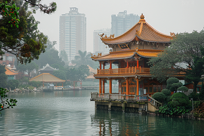 厦门旅游都市漫步城市摄影图