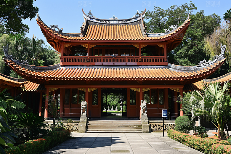 厦门旅游地标闽南摄影图