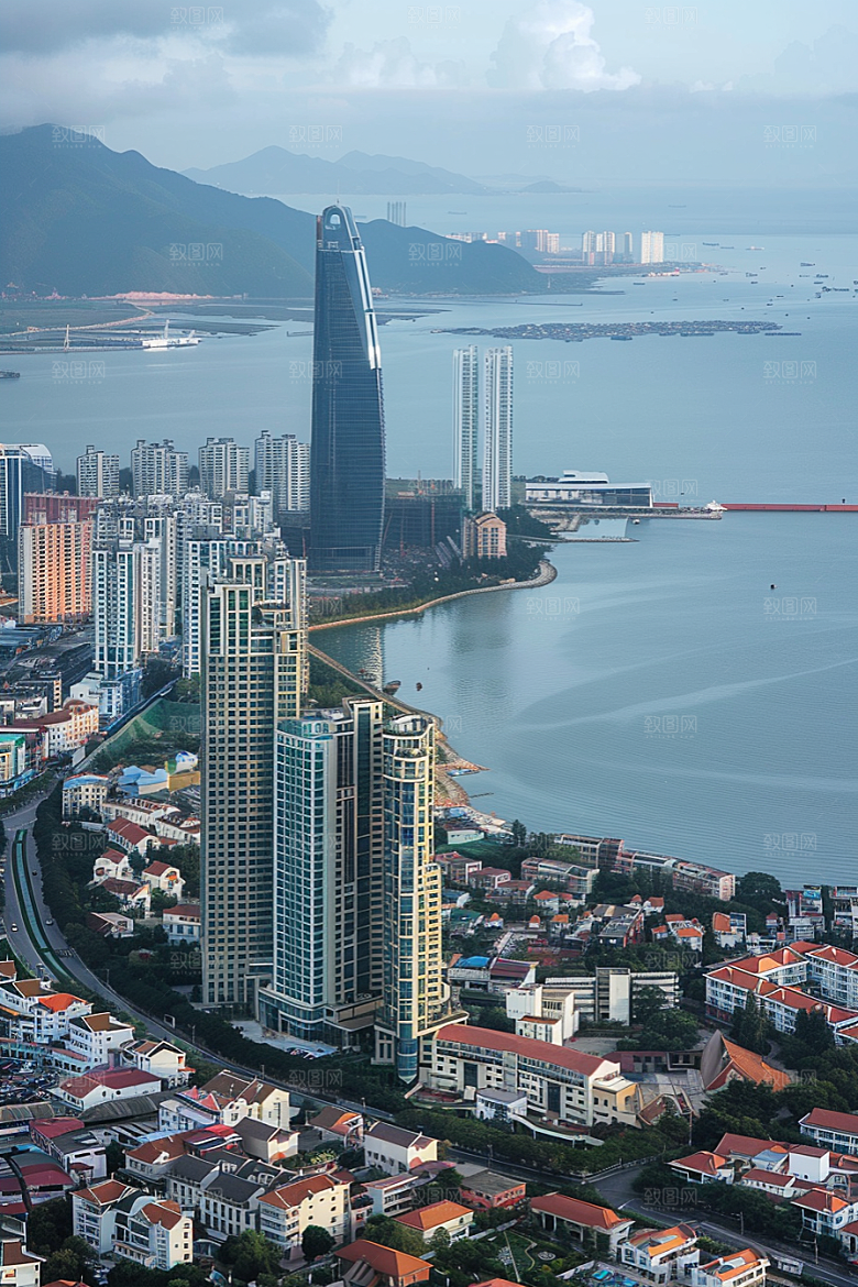 厦门旅游地标景色摄影图