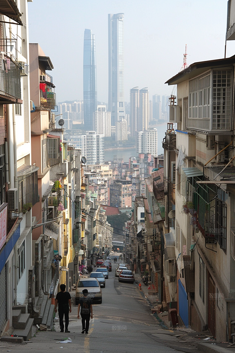厦门旅游城市景色摄影图