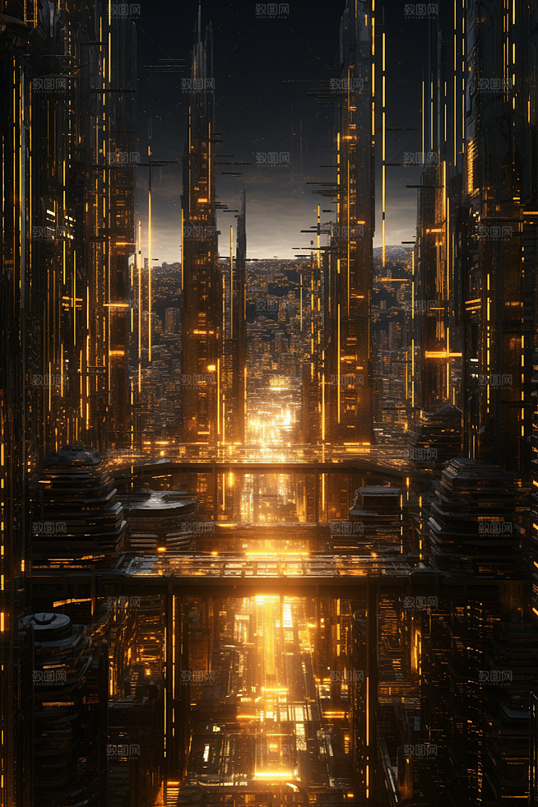 金色现代都市高清游戏原画