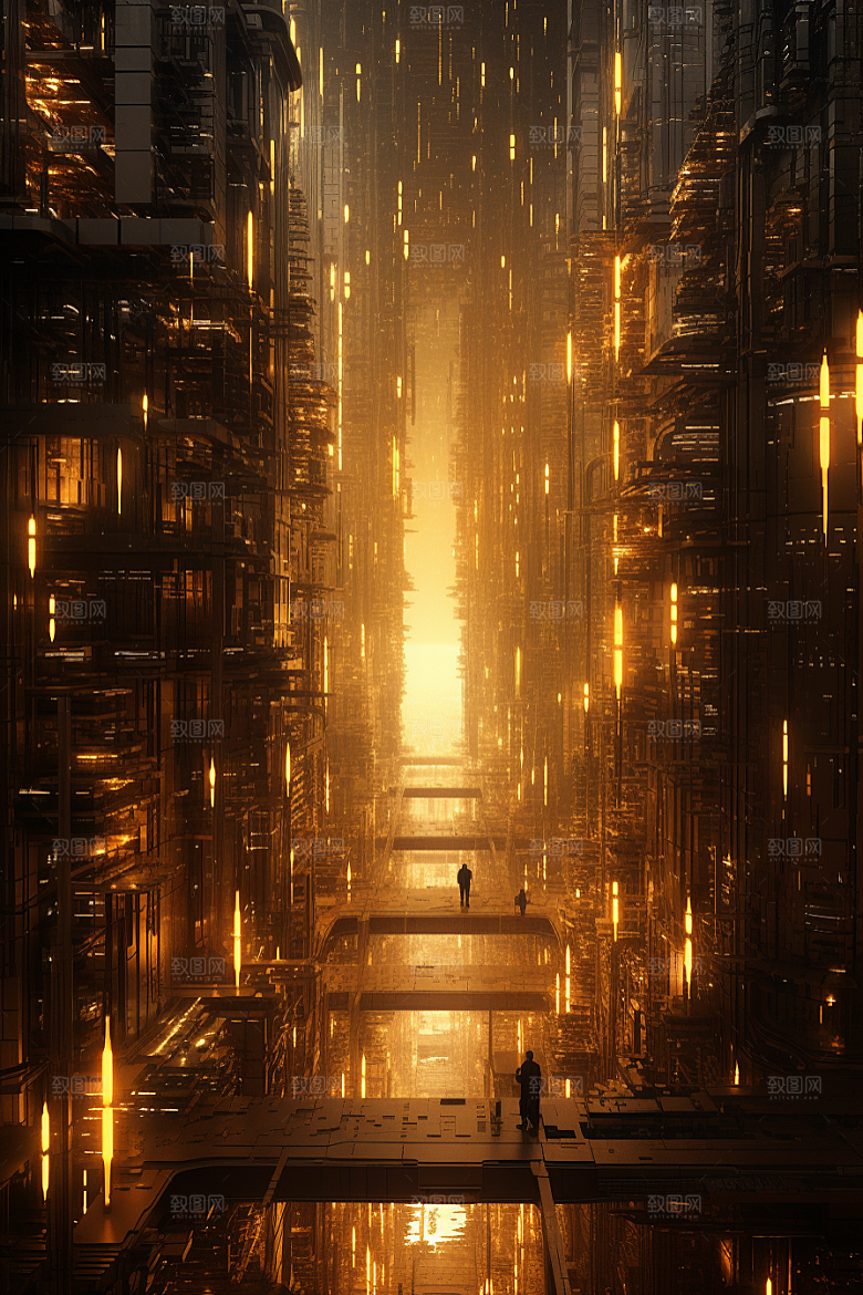 金色现代都市动画游戏原画