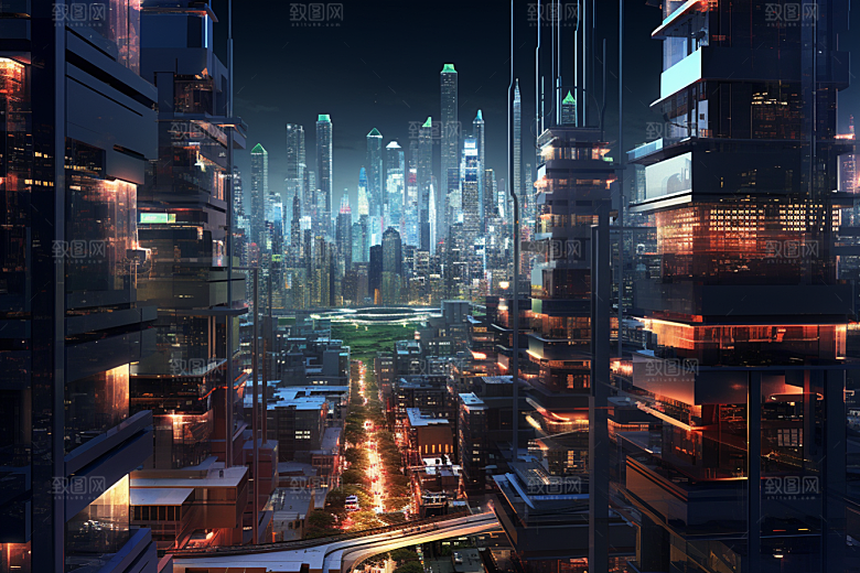 金色现代都市游戏未来原画