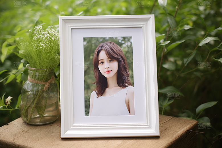 相框画框小清新样机