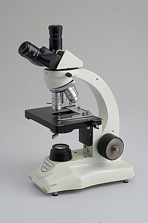 显微镜化学高精设备素材