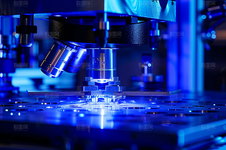 显微镜科技科学素材