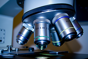 显微镜科技科研素材
