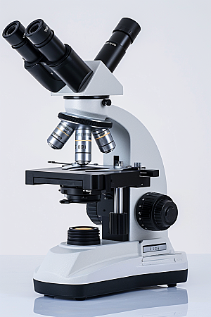 显微镜科学实验室素材
