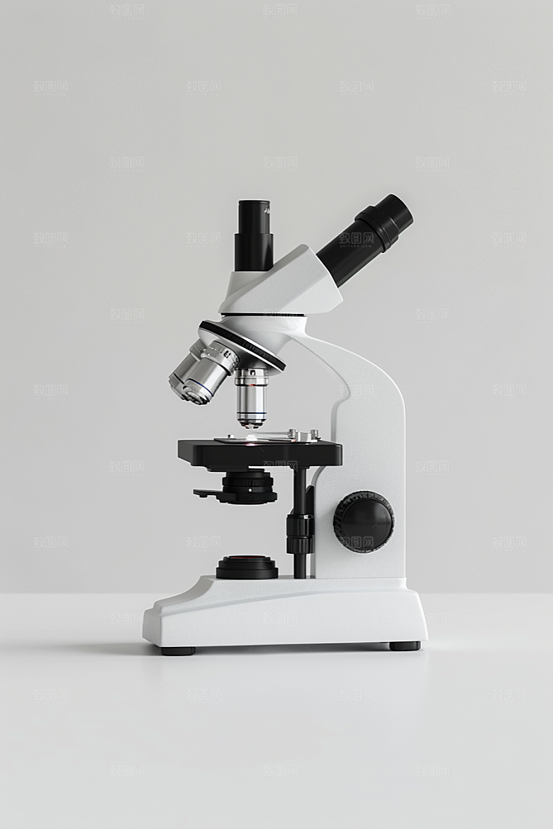 显微镜化学科学素材