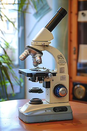 显微镜化学仪器素材