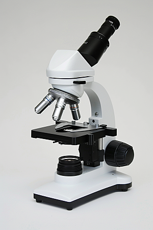 显微镜科技实验室素材